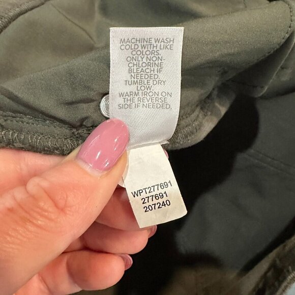 J. Jill Corduroy Straight Leg Pants Womens 2X Gray Stretch Career NWT - Picture 9 of 9